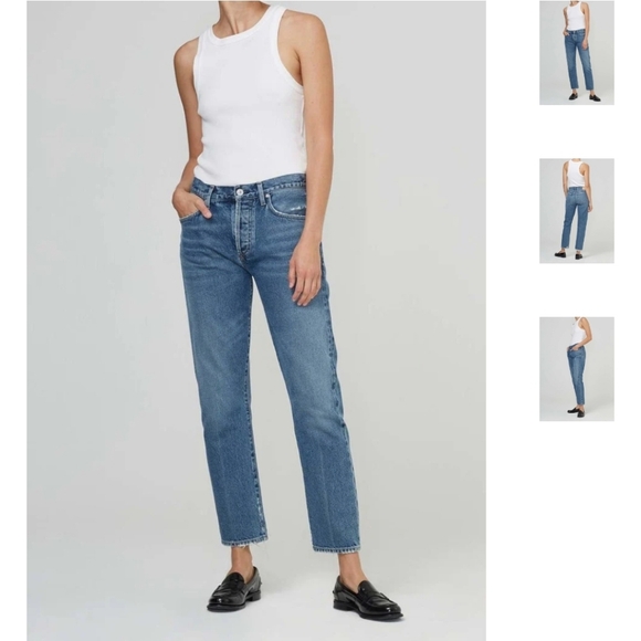 Citizens Of Humanity Emerson Slim Boyfriend In Dimple - 28 - Picture 2 of 16